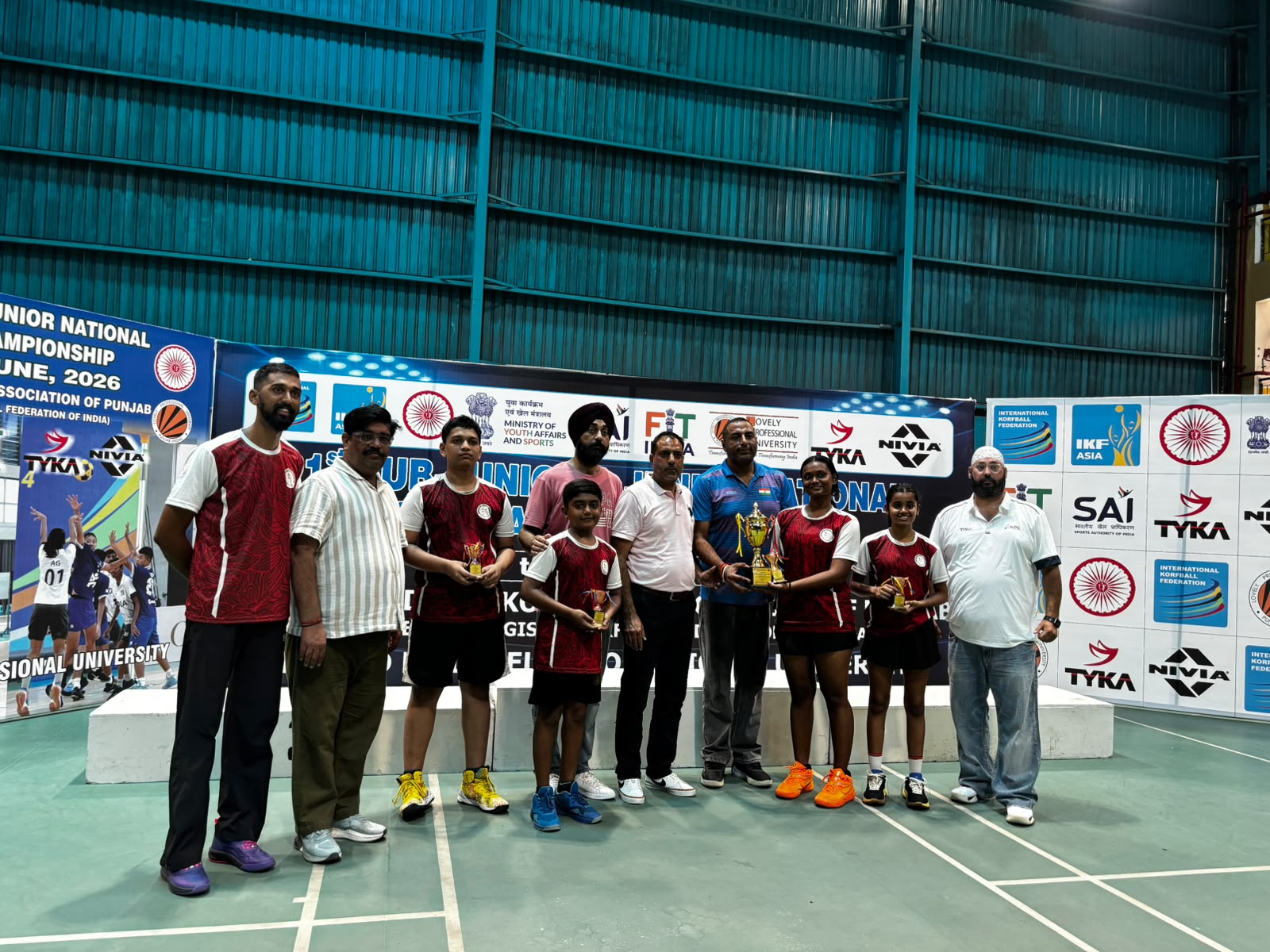 TANISHKA BANGERA MAKES RAJHANS VIDYALAYA PROUD WITH KORFBALL ACHIEVEMENTS